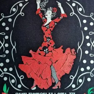 Camiseta Manojito de Claveles diseño Flamenca