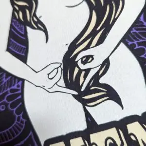 Camiseta Manojito de Claveles diseño Venus