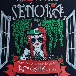 Camiseta Manojito de Claveles diseño Señora Señorae