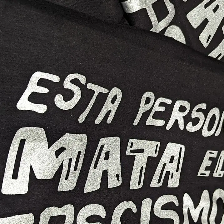 Camiseta Mata el Fascismo · Vista de detalle Camiseta Mata el Fascismo · Vista de detalle