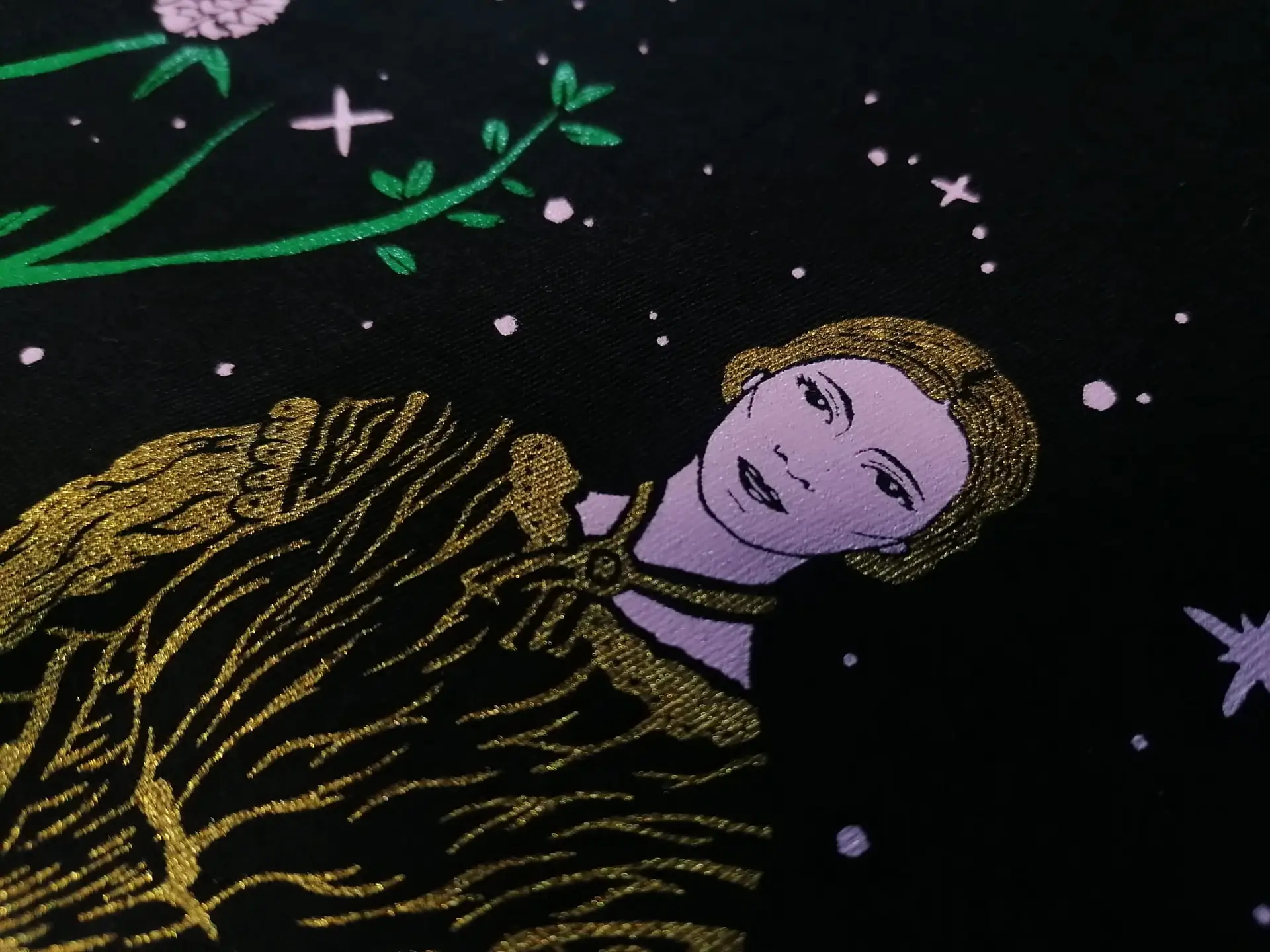 Camiseta Sirviendo Coño · Detalle de la ilustración Camiseta Sirviendo Coño · Detalle de la ilustración de Manojito de Claveles