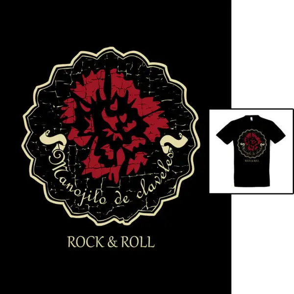 Camiseta Logo Manojito para hombre y unisex de Manojito de Claveles