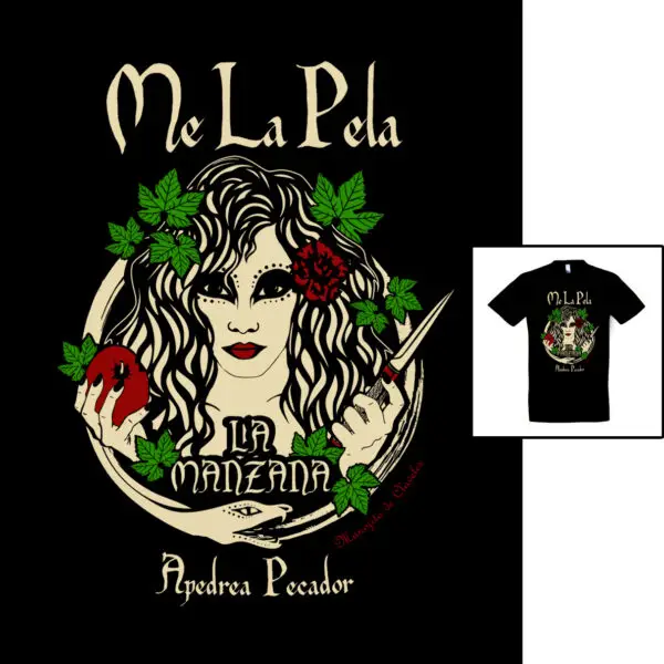 Camiseta Me la Pela para hombre y unisex de Manojito de Claveles
