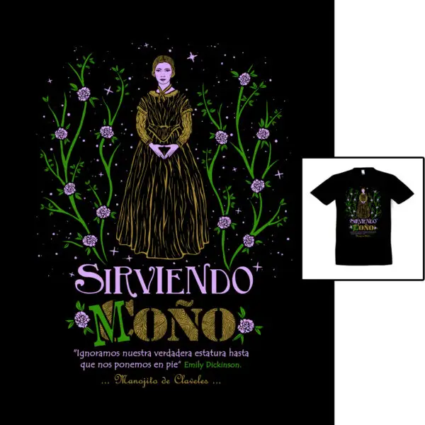 Camiseta Sirviendo para hombre y unisex de Manojito de Claveles