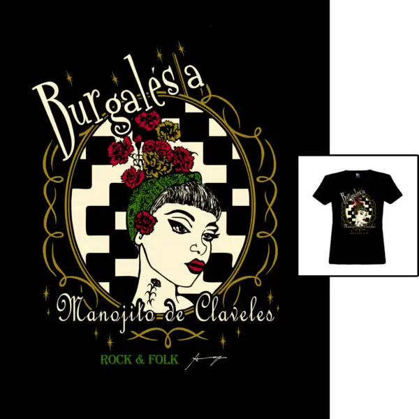 Camiseta Burgalesa-Burgalés Mujer