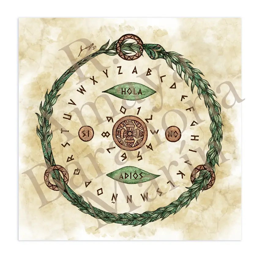 Ouija de Delfos de Amaya Barahona