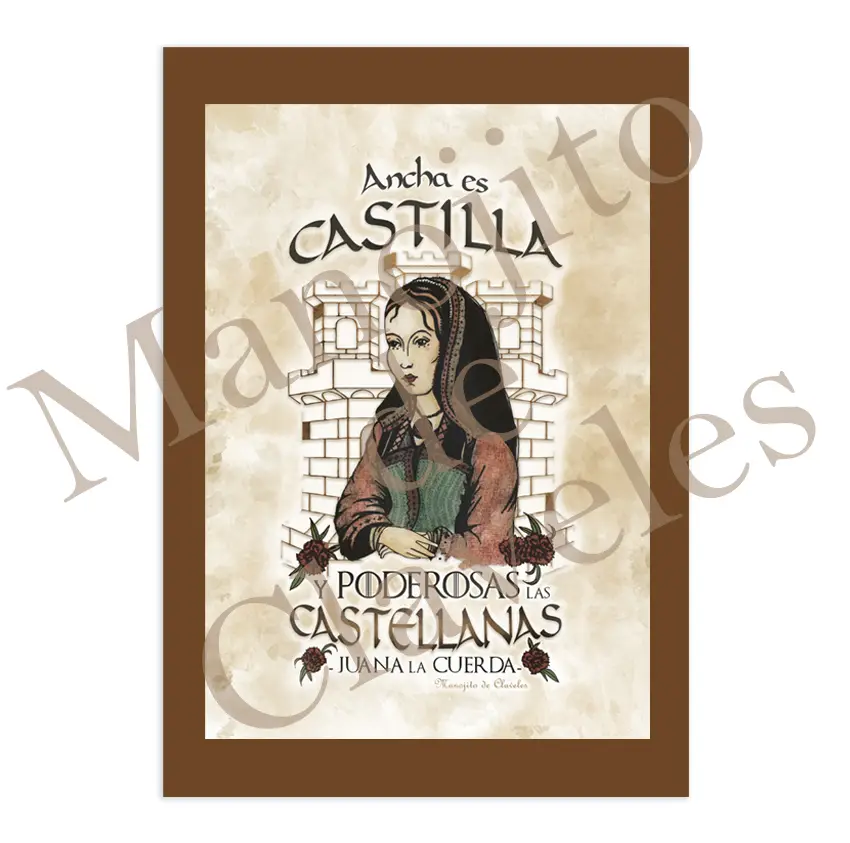 Lámina Juana de Castilla