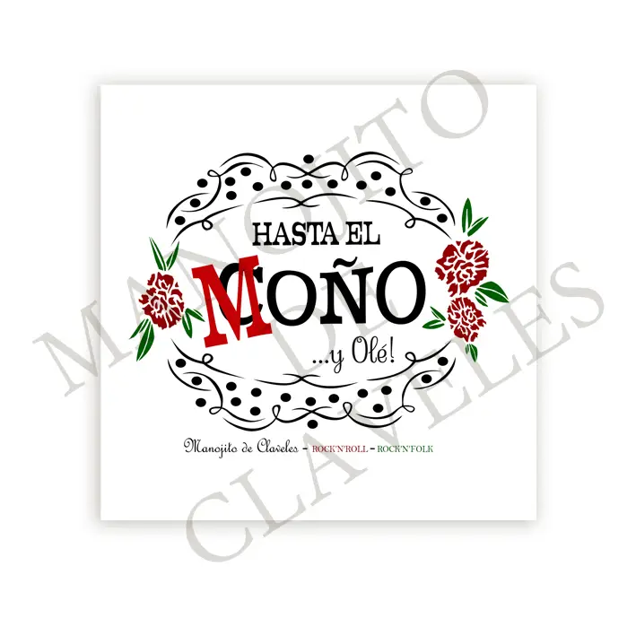 Azulejo Hasta el Moño, diseño de Amaya Barahona
