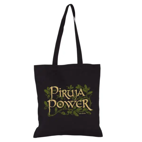 Bolsa básica Piruja Power · Estampado verde
