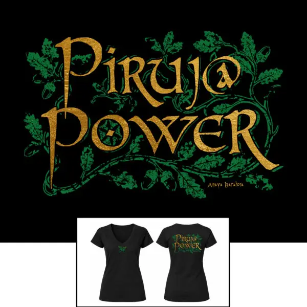 Camiseta Piruja Power Mujer | Manojito de Claveles